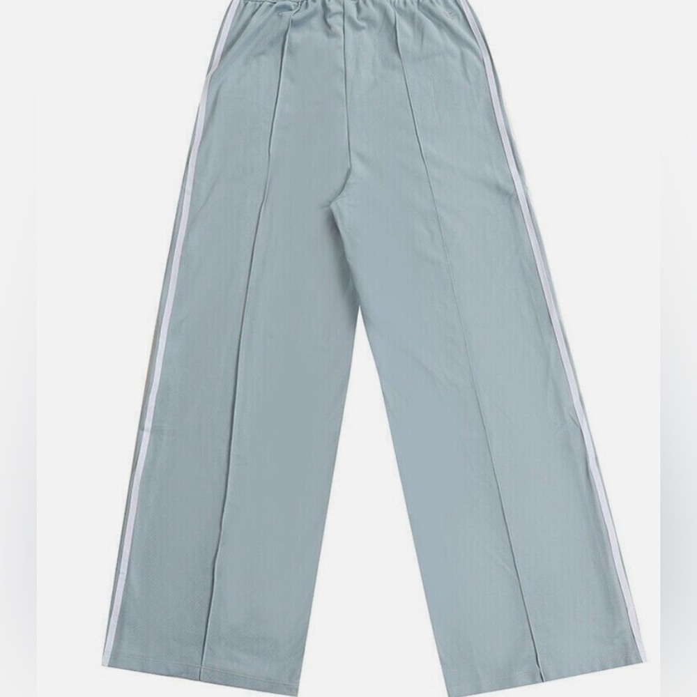 Adidas ADICOLOR CLASSIC Wide Leg TRACK PANT Sweat superstar firebird Women sz XL - Picture 7 of 10